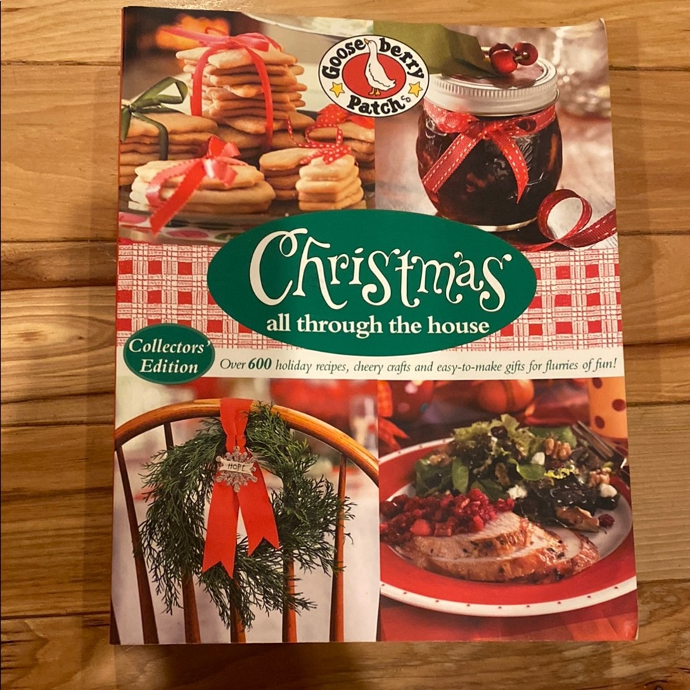 Festive Dining Cookbook Red and Green